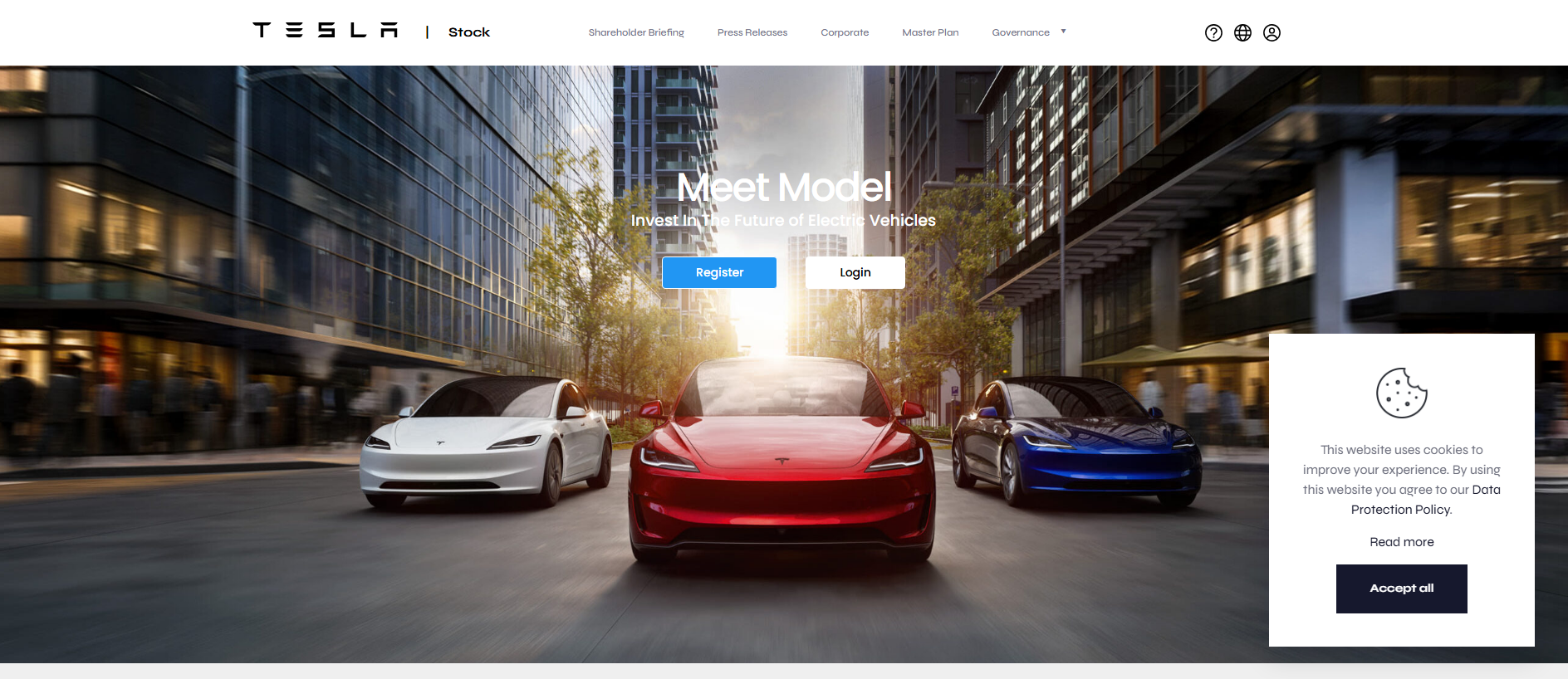 Stored capture of teslastockoption.com