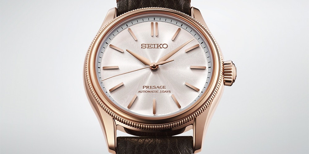 Seiko Prezentuje Limitowaną Edycję Zegarka Presage Classic, Inspirowaną Sztuką Jedwabnictwa