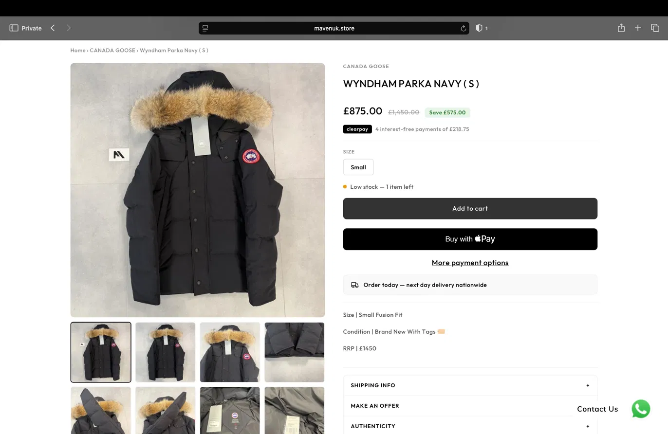 Maven Store product