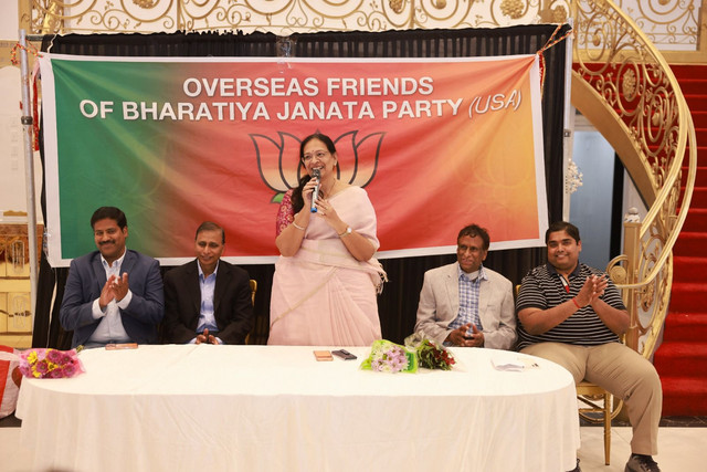 BJP TS Vice President Kolli Madhavi Toursa USA New Jersey