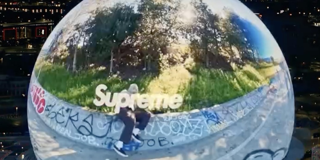 Supreme Unveils New Spring/Summer 2026 Campaign with Las Vegas Sphere