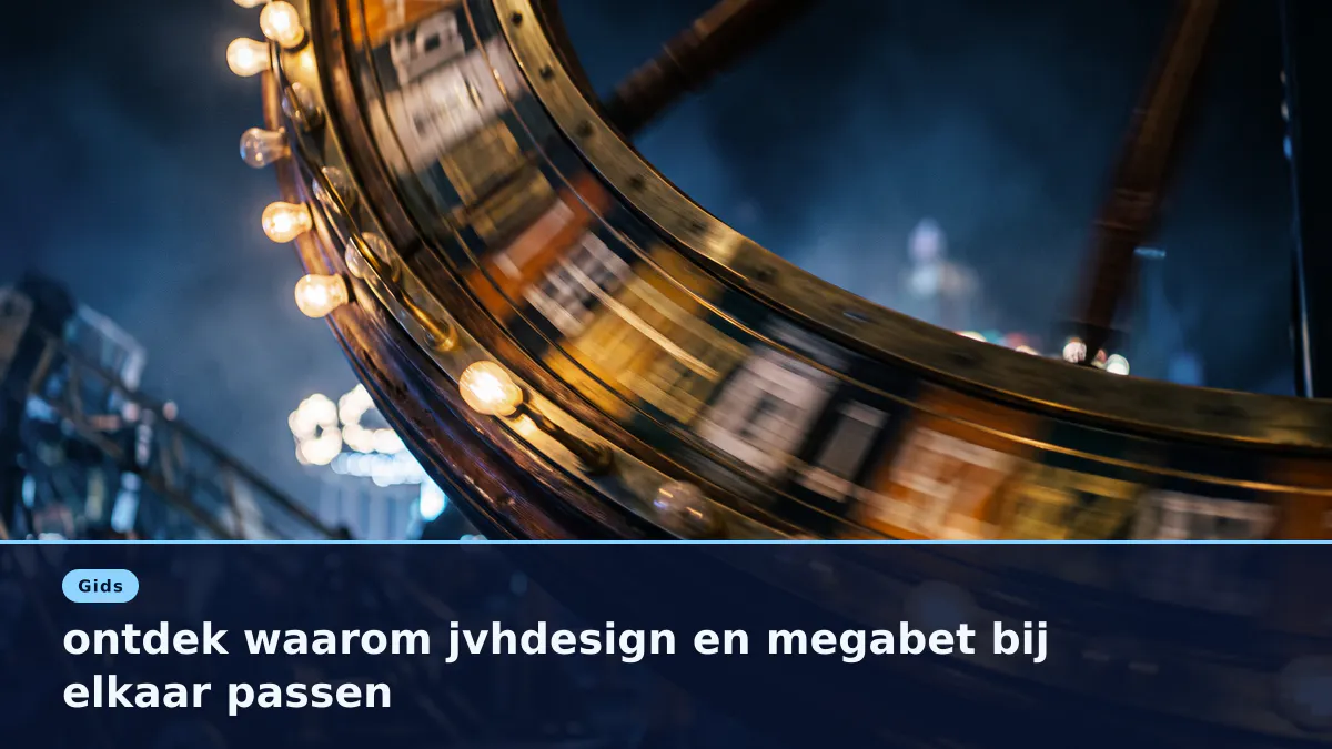 ontdek waarom jvhdesign en megabet bij elkaar passen