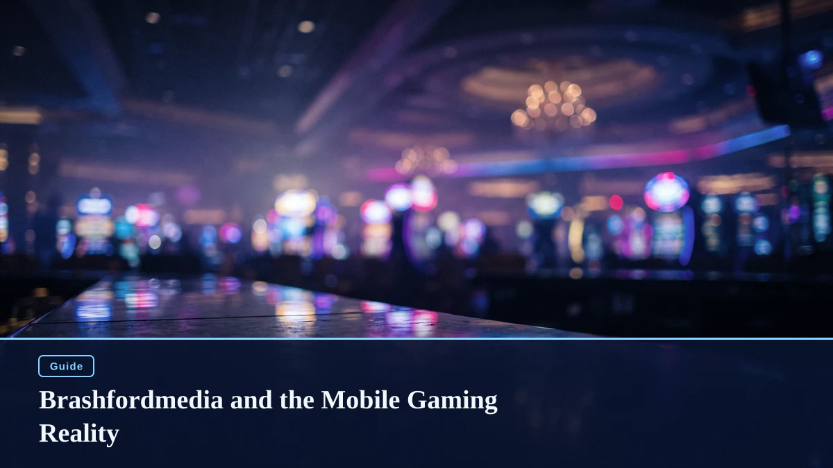 Brashfordmedia and the Mobile Gaming Reality