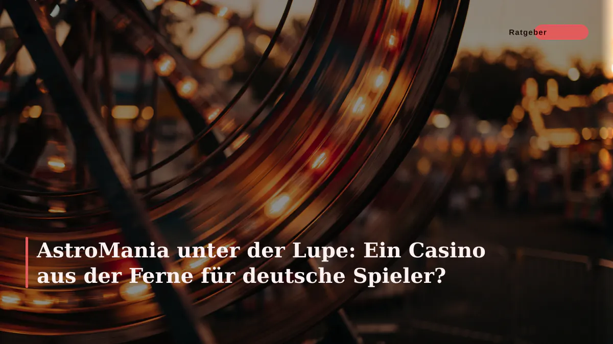 AstroMania unter der Lupe: Ein Casino aus der Ferne für deutsche Spieler?