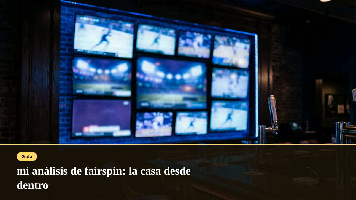 mi análisis de fairspin: la casa desde dentro