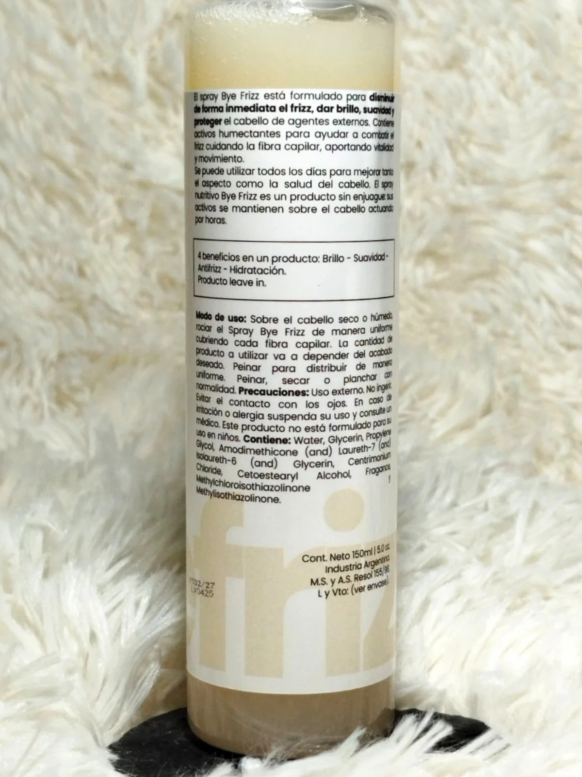 Kit Bye Frizz - (Máscara + spray + serum) miniatura 4