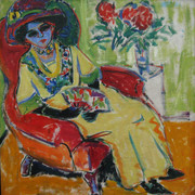 Сидящая дама (Додо) 1907