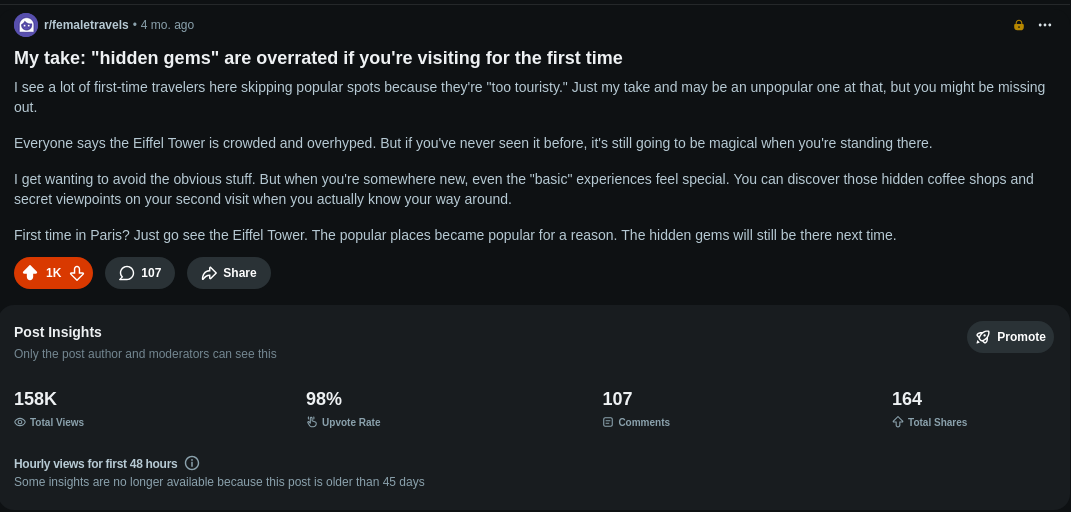 Travel Campaign Results