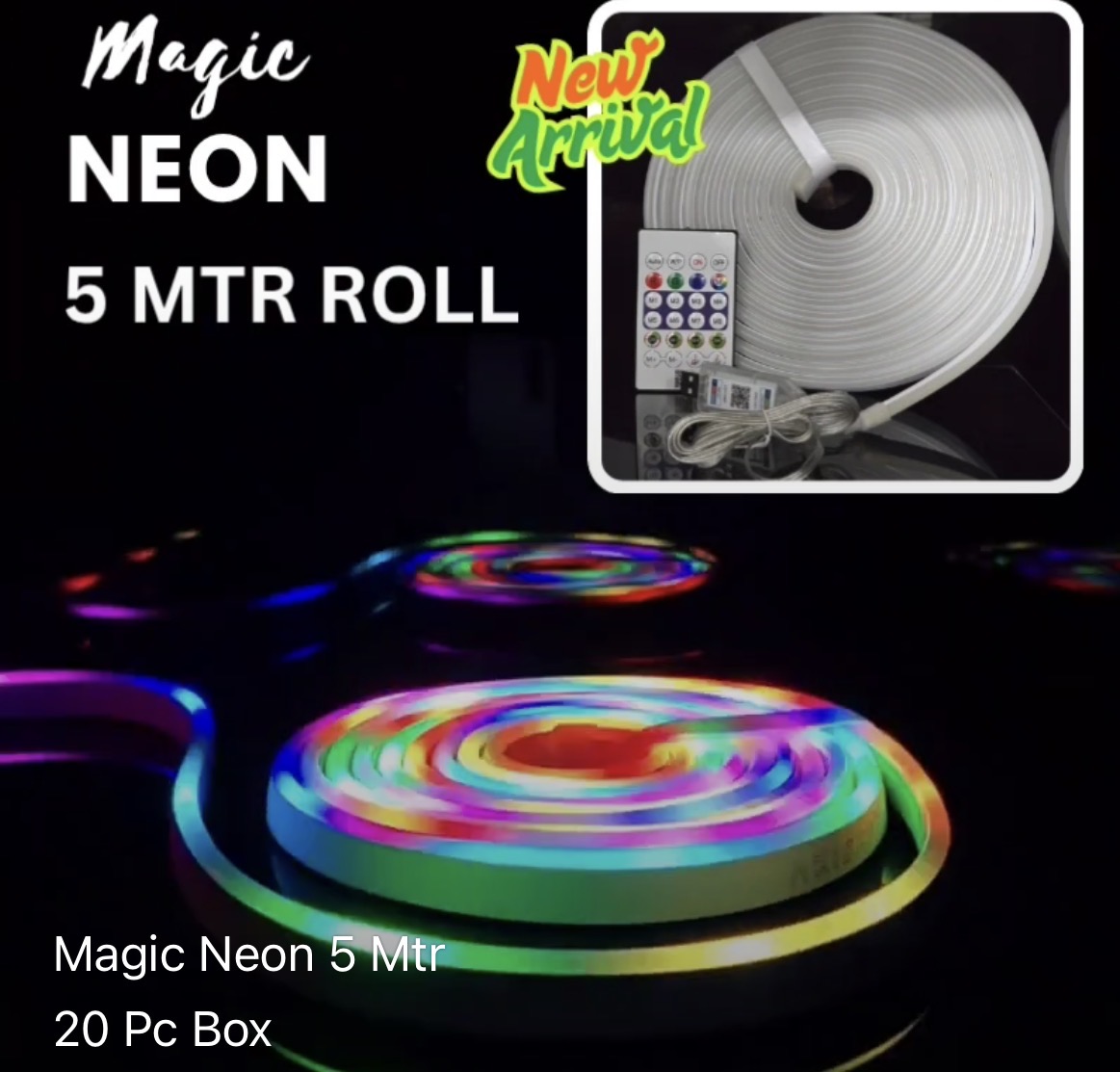 MAGIC NEON 5 MTR ROLL — Ohrim wholesale price 350