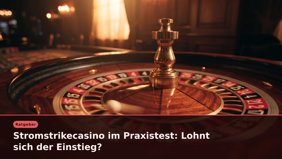 Stromstrikecasino im Praxistest: Lohnt sich der Einstieg?