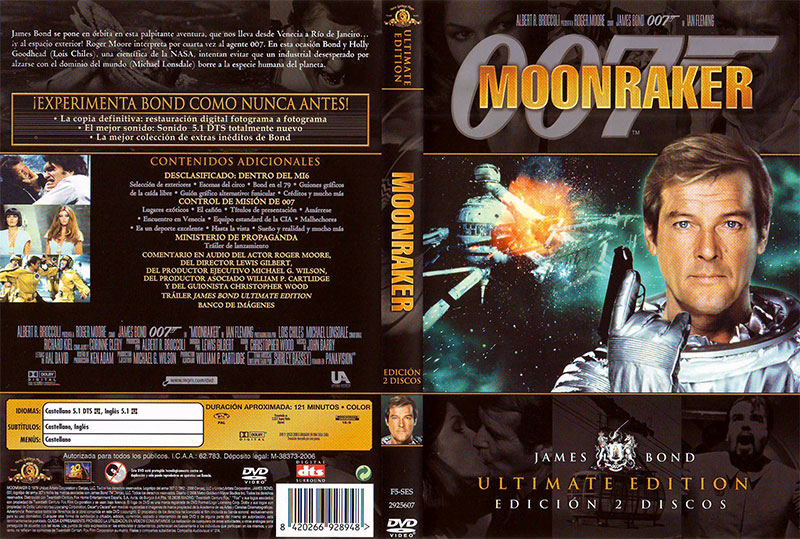 Luna carat - Moonraker [DVD9 Full] [Pal] [Esp/Ing] [5.1] [DTS] [Sub:Esp/Ing] [1979] [Acción] [VS]