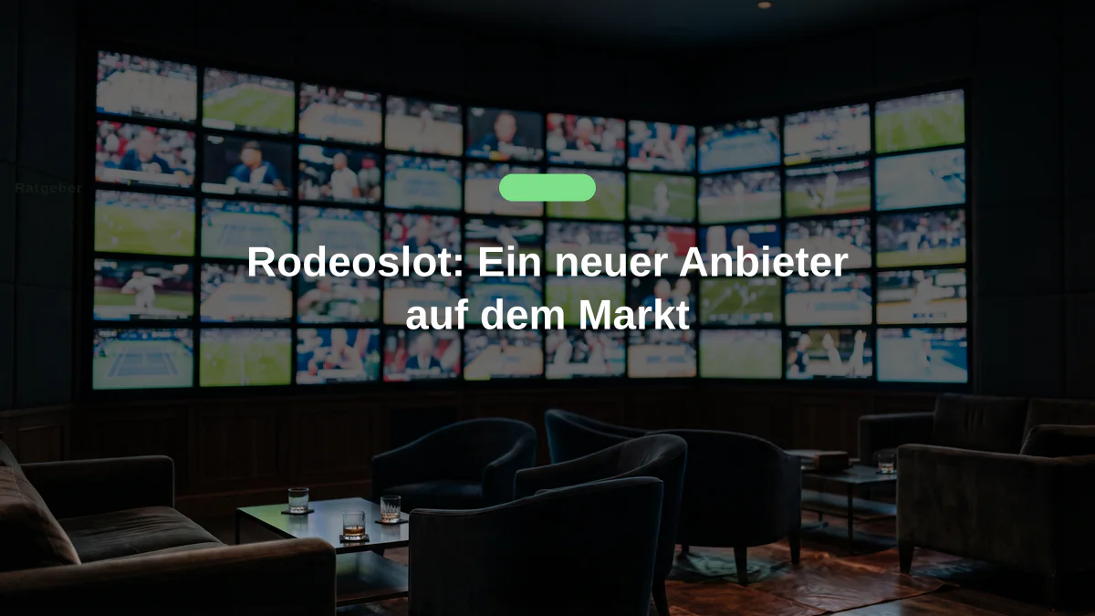 Rodeoslot: Ein neuer Anbieter auf dem Markt