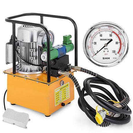 HYDRAULIC PUMP 240VOLT-2 HOSE- SOLENOID