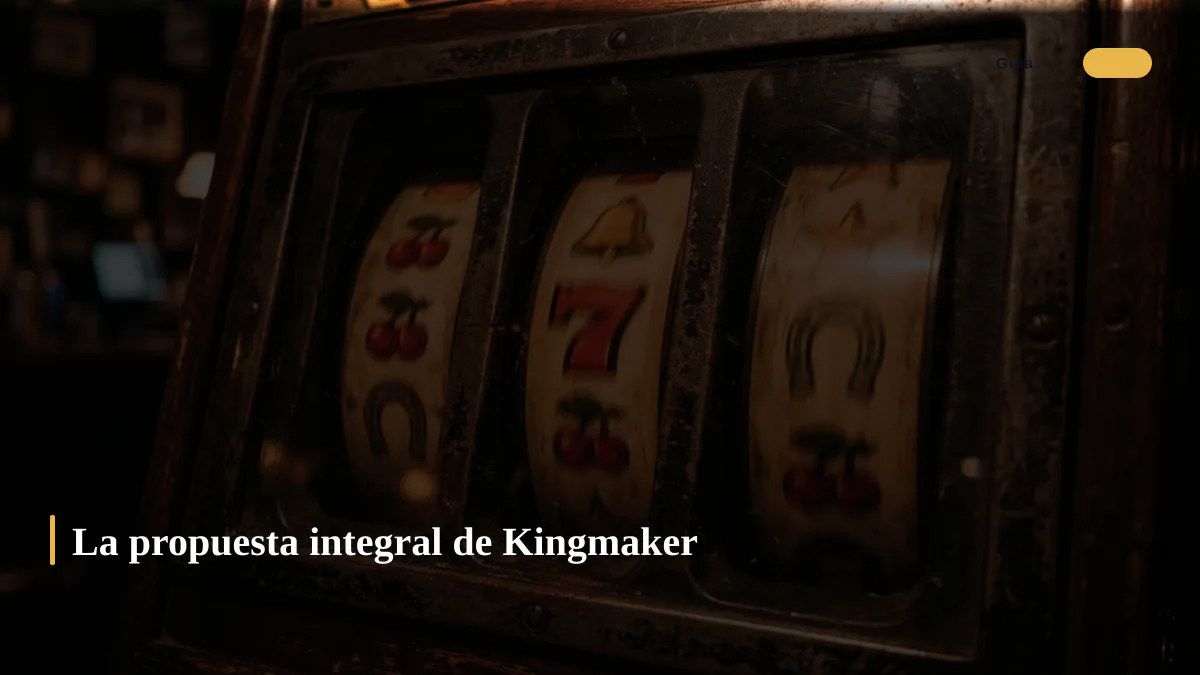 La propuesta integral de Kingmaker
