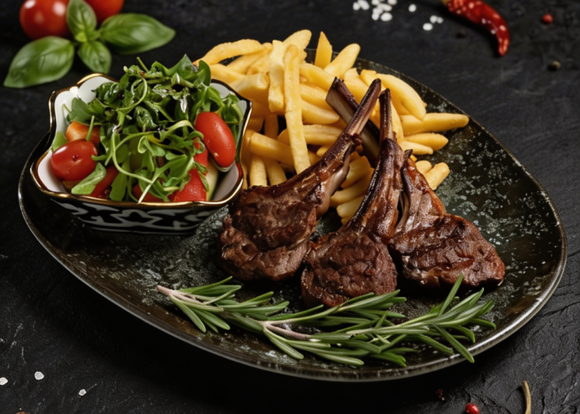 Lamb Chops dish