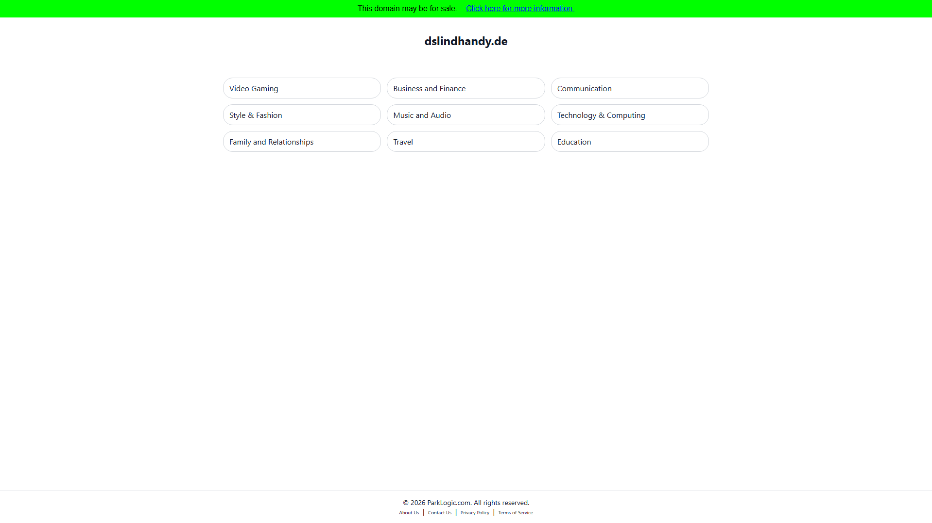 Forensic screenshot of dslindhandy.de showing the phishing page layout