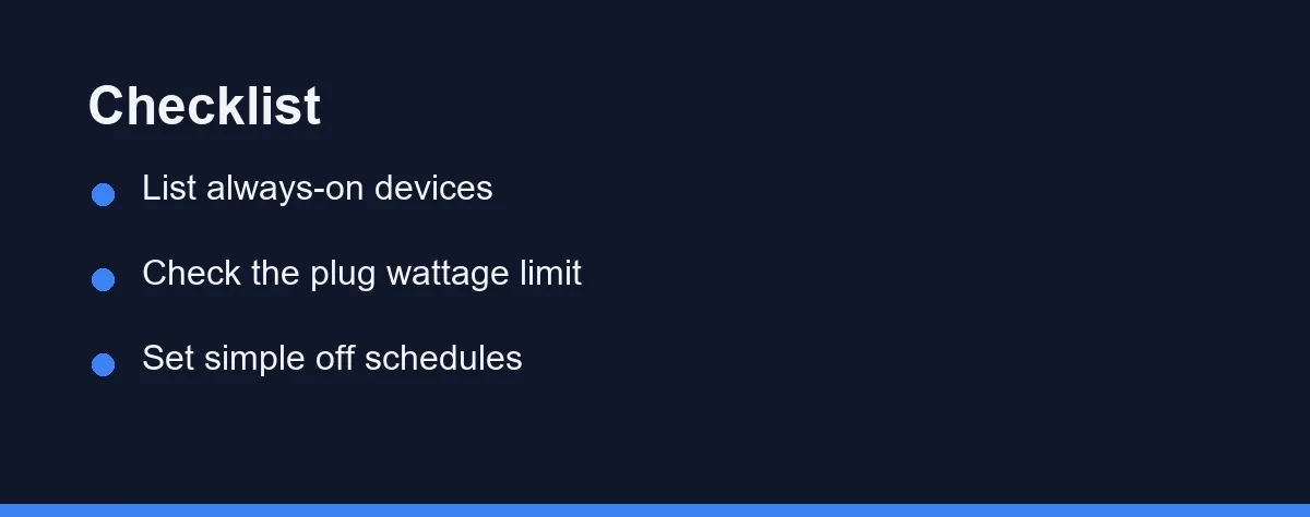 Checklist