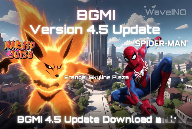 BGMI 4.5 Update Download Link 2026: Naruto Jutsu, & Spider-Man Mode