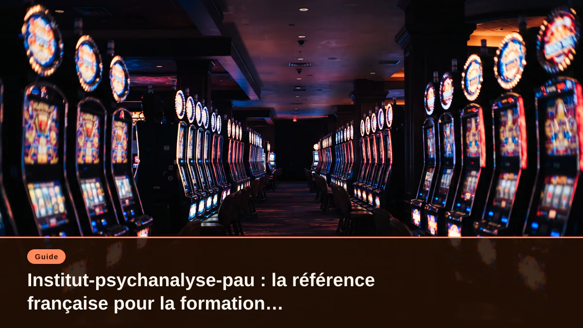 Institut-psychanalyse-pau : la référence française pour la formation psychanalytique