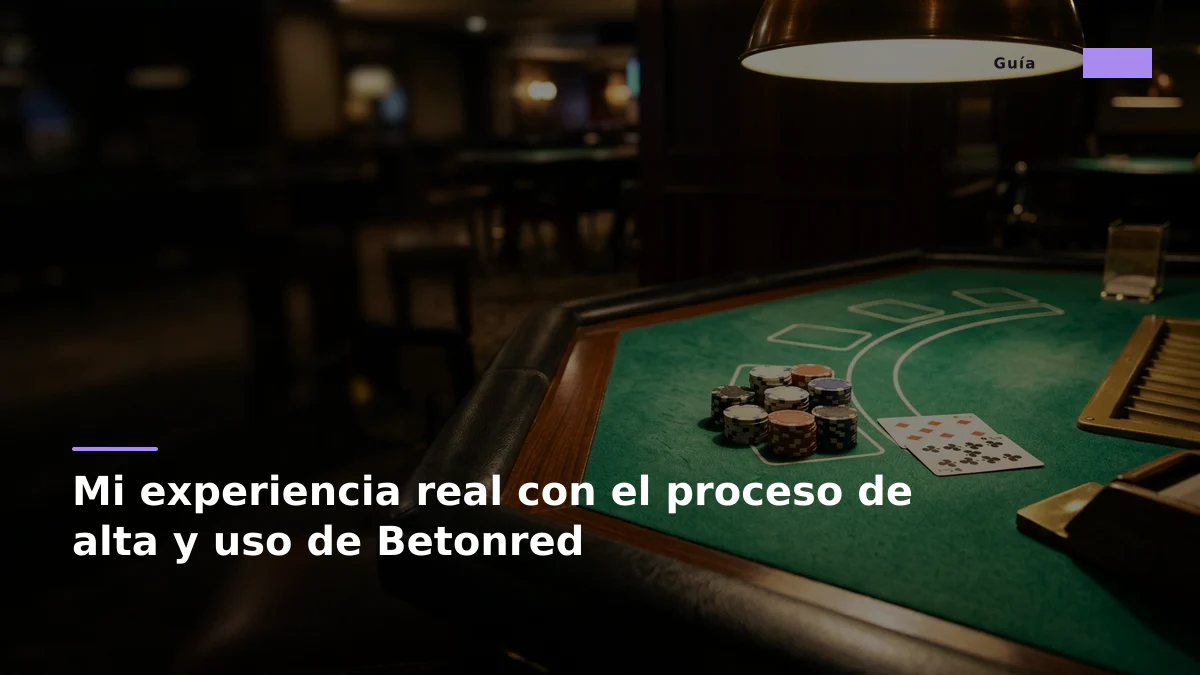 Mi experiencia real con el proceso de alta y uso de Betonred