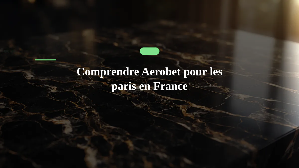 Comprendre Aerobet pour les paris en France