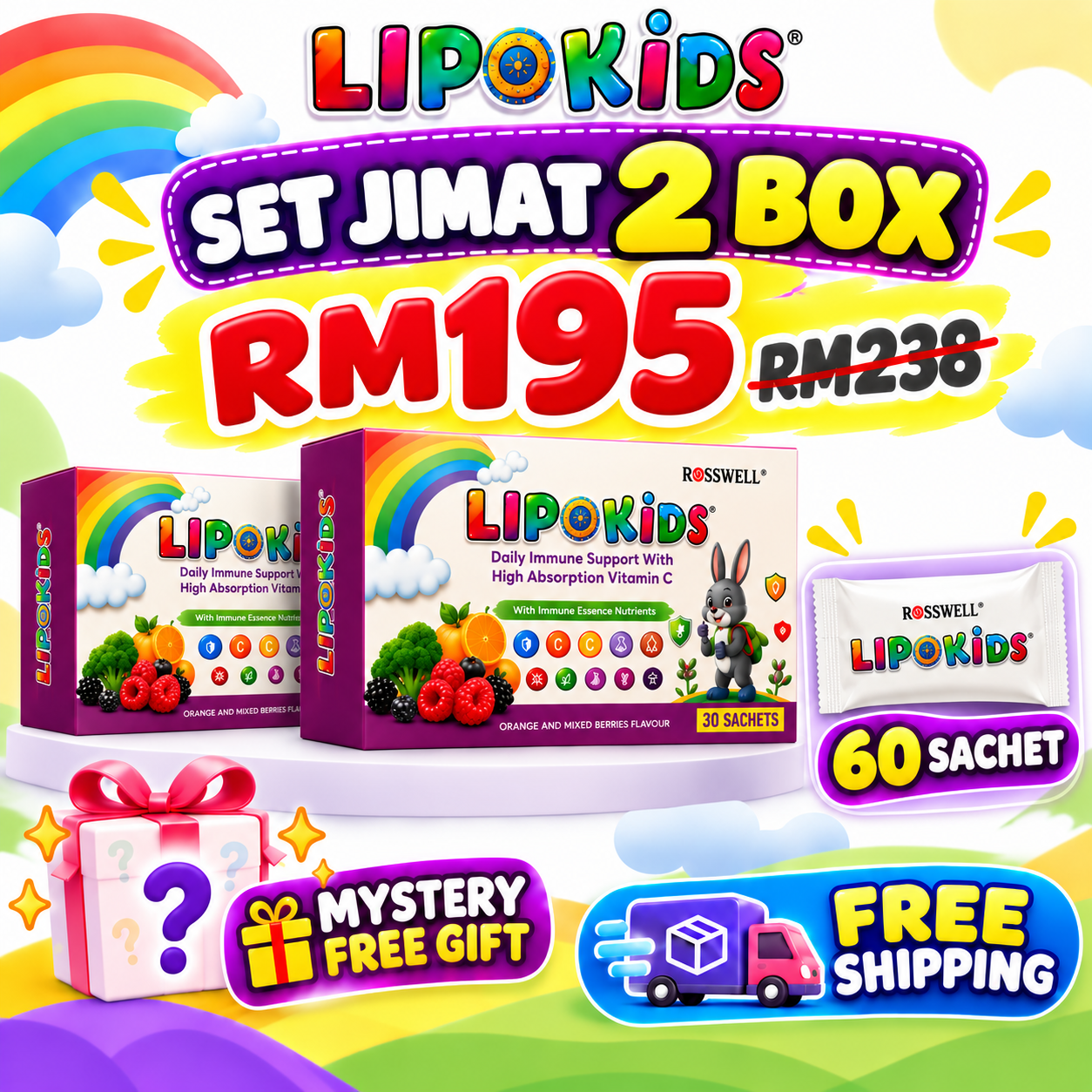 Lipokids 2 Kotak
