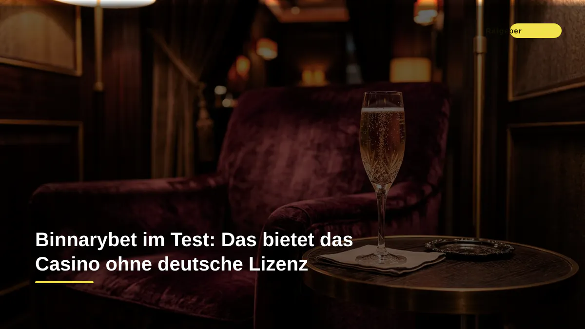 Binnarybet im Test: Das bietet das Casino ohne deutsche Lizenz