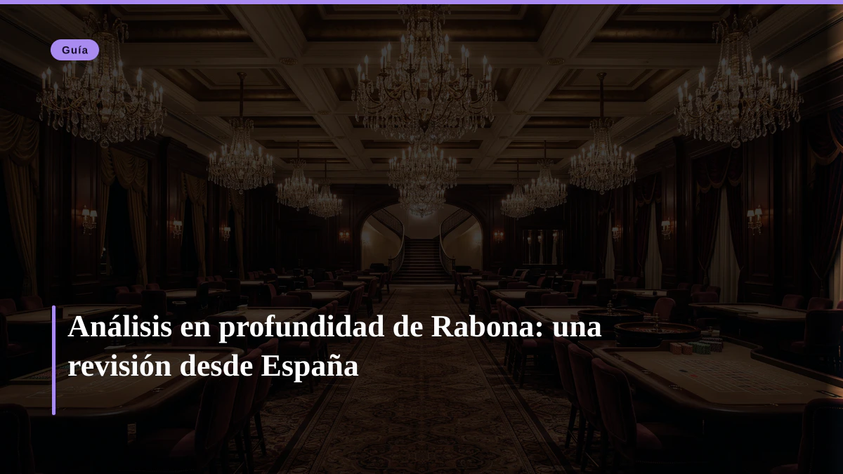 Análisis en profundidad de Rabona: una revisión desde España