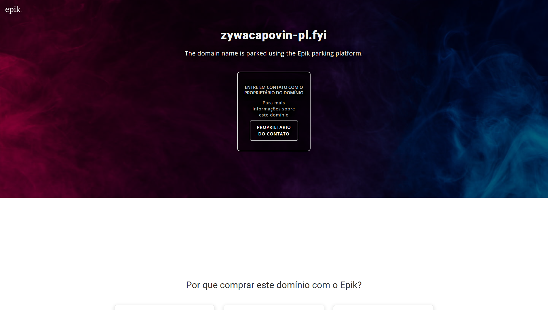 Stored capture of zywacapovin-pl.fyi