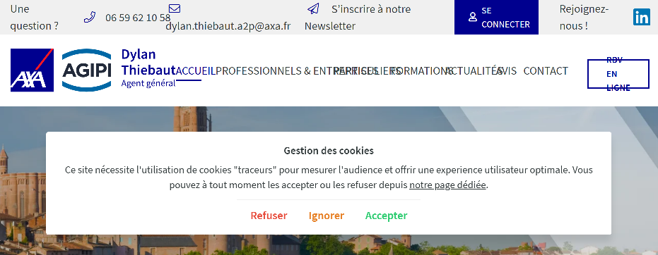 Forensic screenshot of [REDACTED] showing the phishing page layout