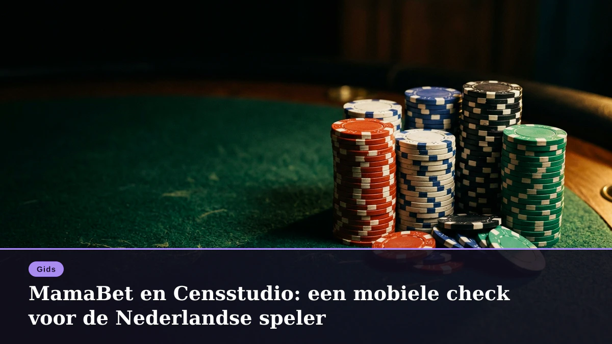 MamaBet en Censstudio: een mobiele check voor de Nederlandse speler