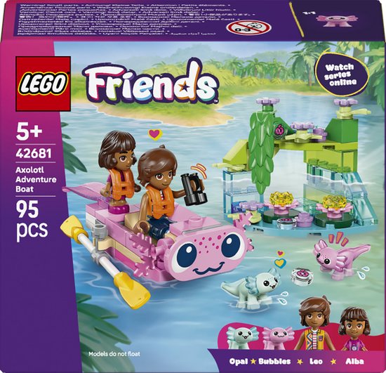 LEGO Friends Axolotl Avontuur Boot