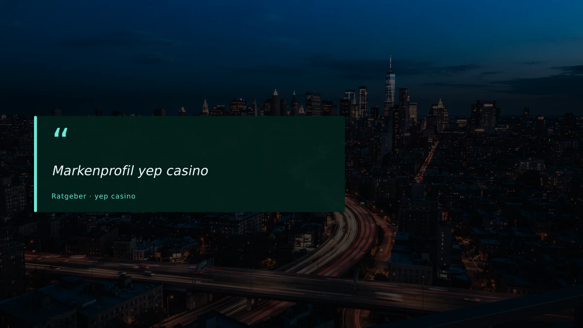 Markenprofil yep casino