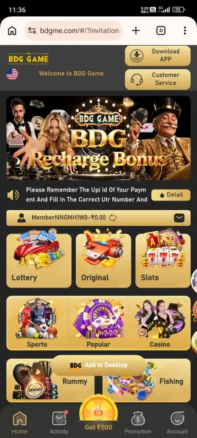 bdgbet game