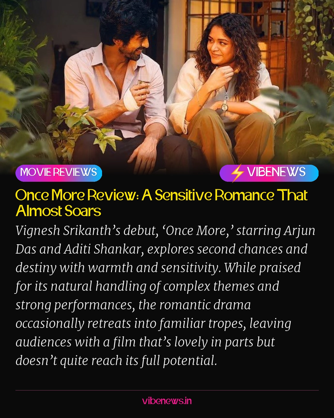 Once More Review: A Sensitive Romance That Almost Soars