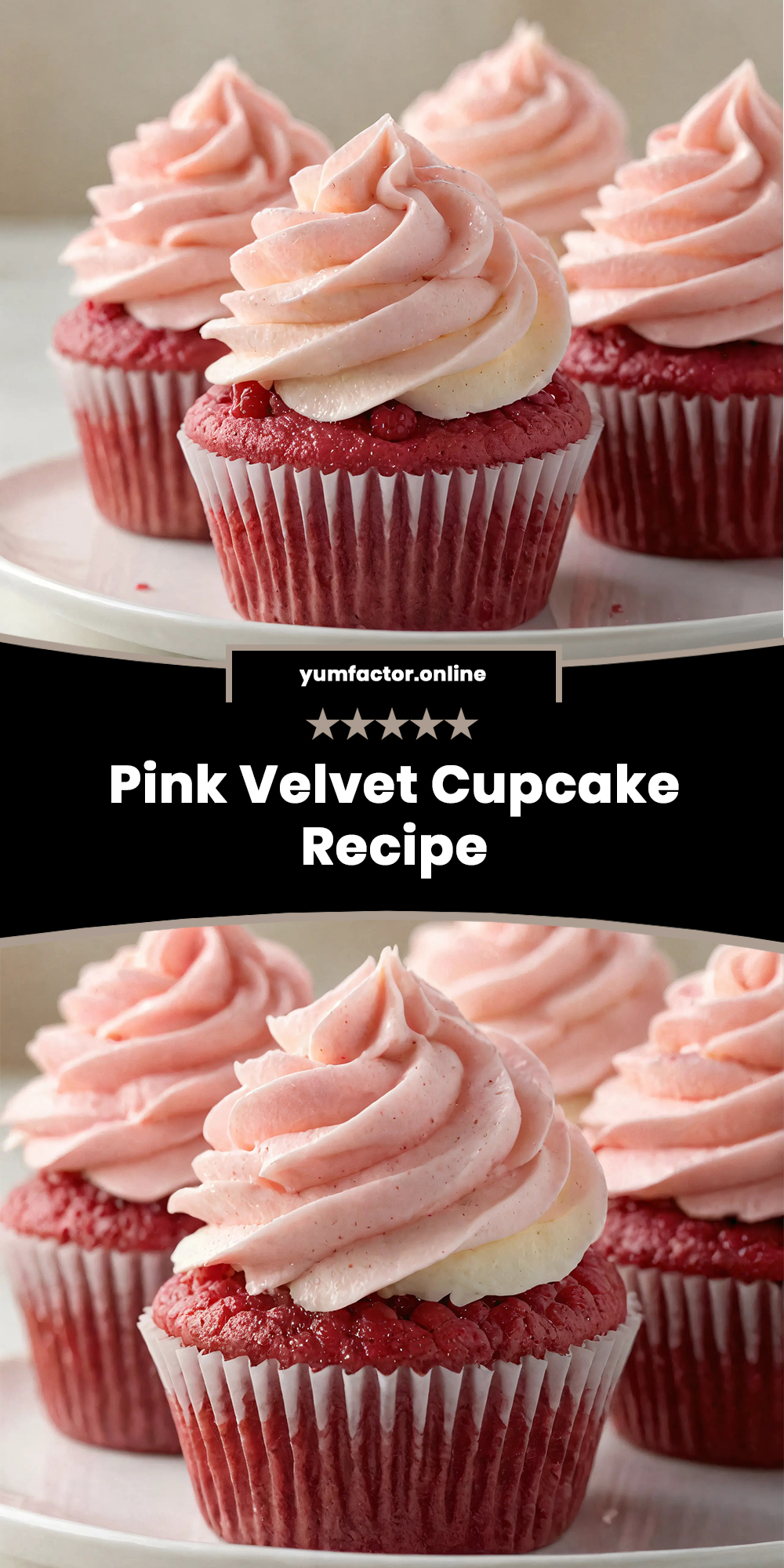 Pink Velvet Cupcake Recipe