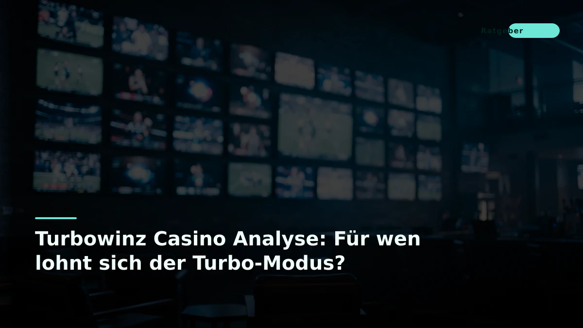 Turbowinz Casino Analyse: Für wen lohnt sich der Turbo-Modus?