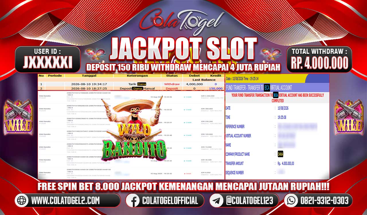 JACKPOT SLOT GACOR!!