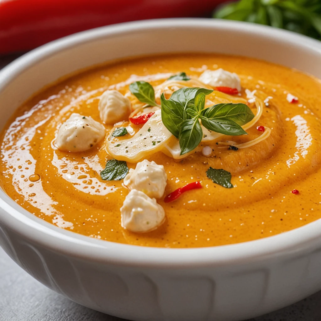 Red Pepper Cream Sauce with 5 Ingredients