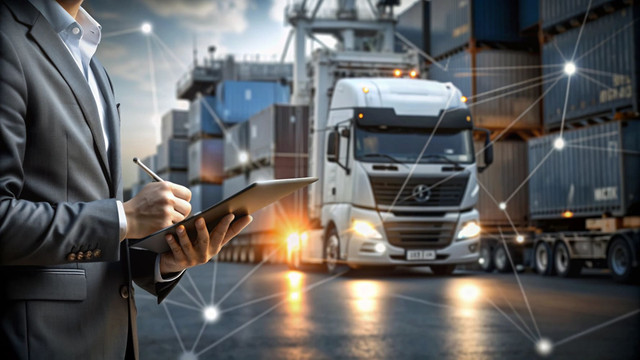 transport logistic manager checking control logistic network distribution customer.jpg