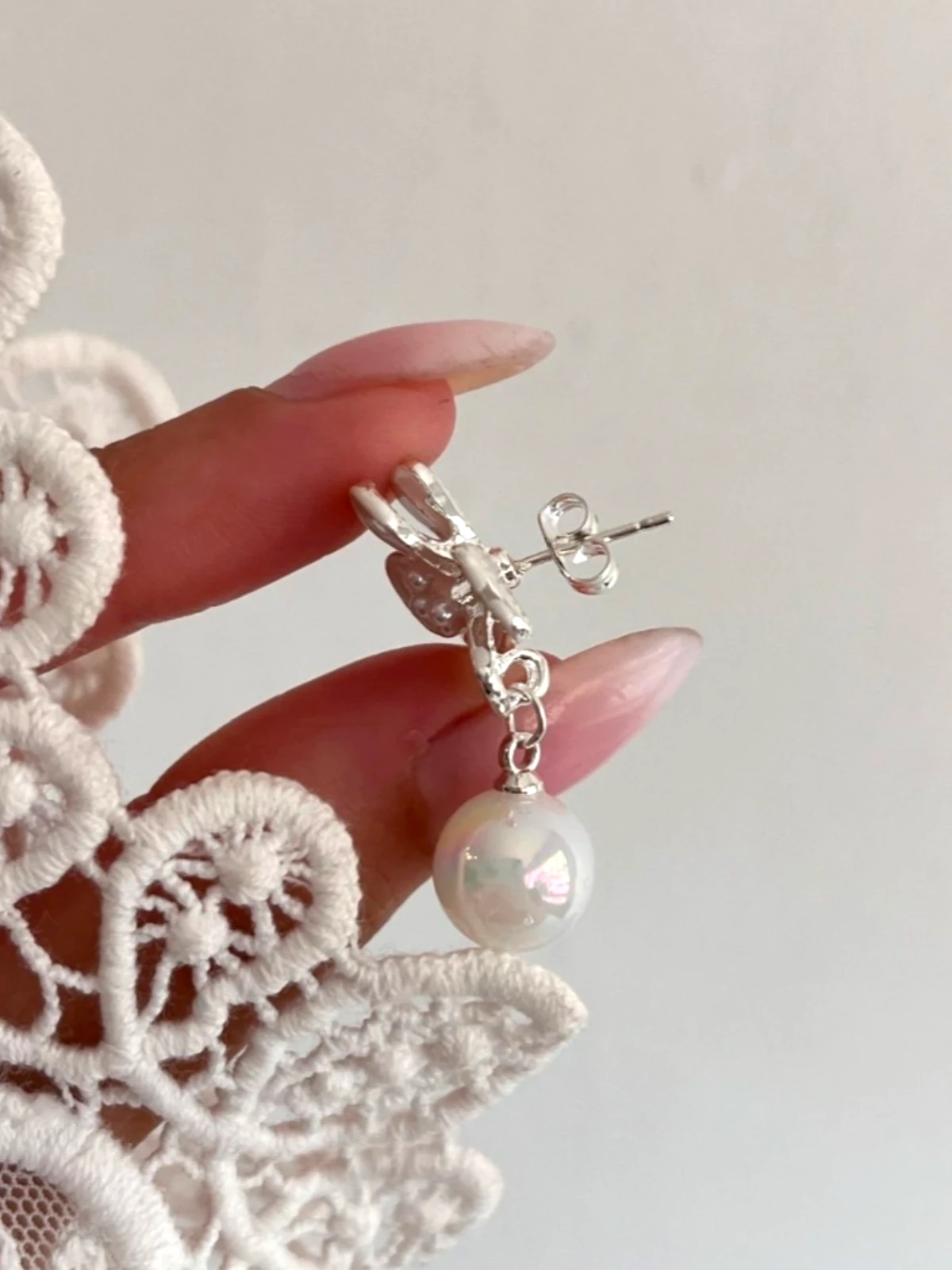 Aros Jazmín violeta miniatura 2