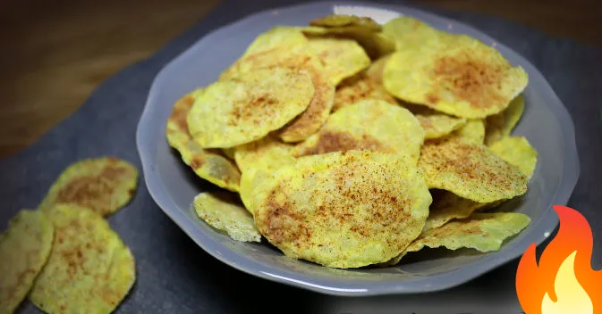 Фото Чипсы в микроволновке