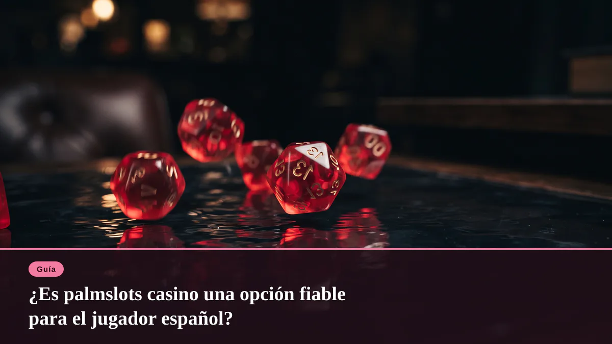 ¿Es palmslots casino una opción fiable para el jugador español?