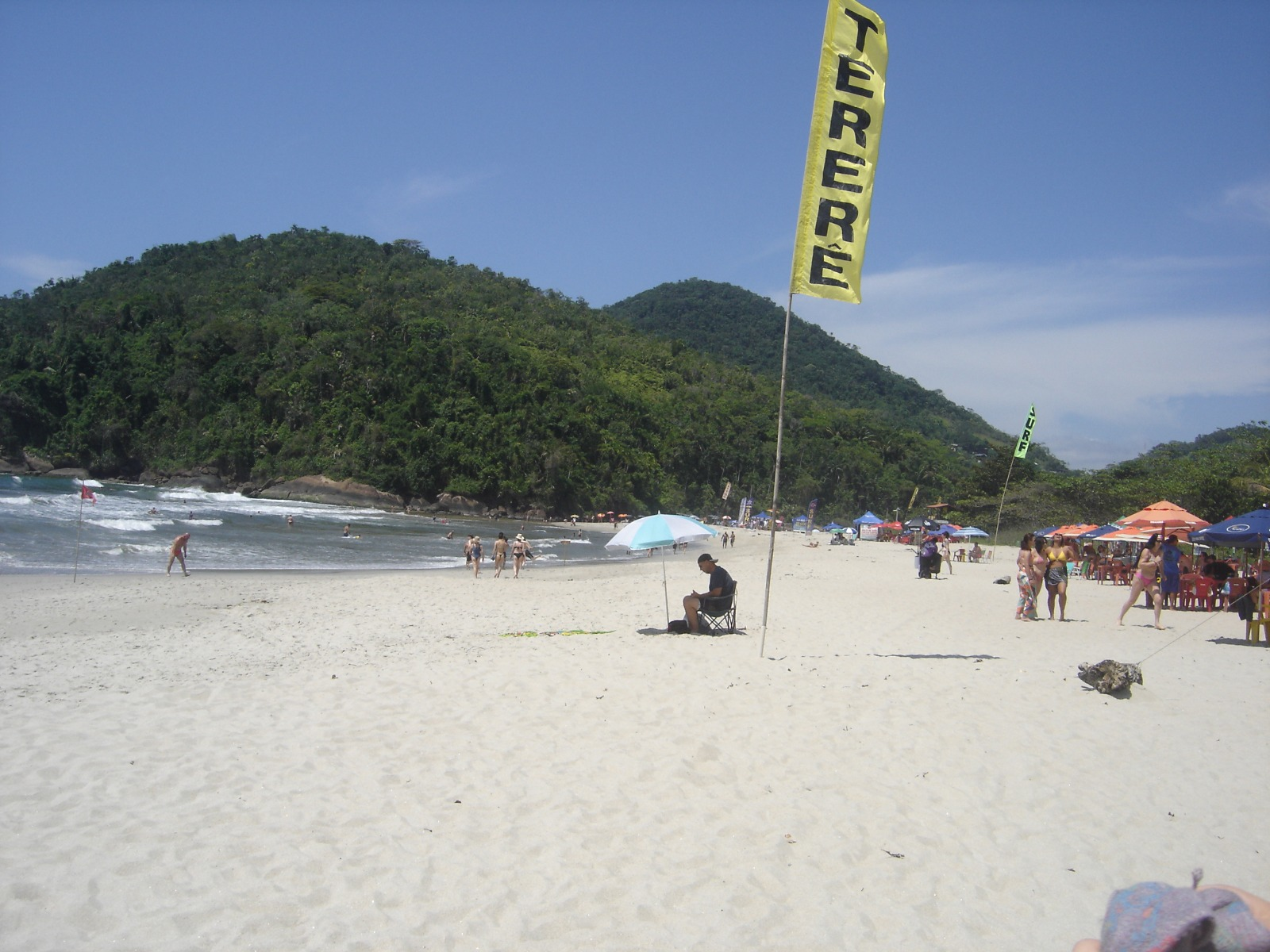 Sunny beach day