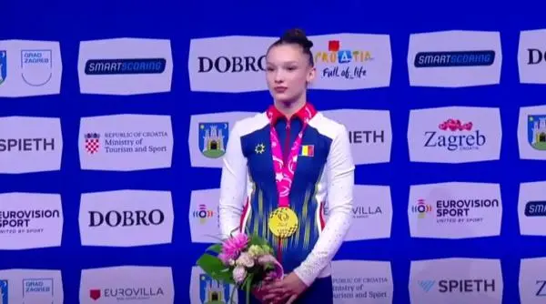 Aniela Tudor câștigă aur la Europenele de gimnastică