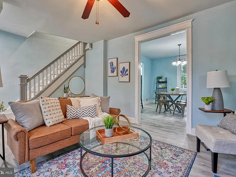 Open Concept Kitchen & Living Area