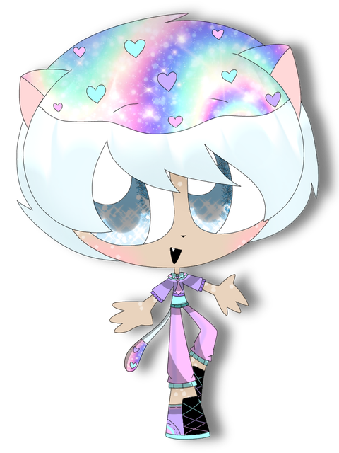 Katty rainbow pastel
