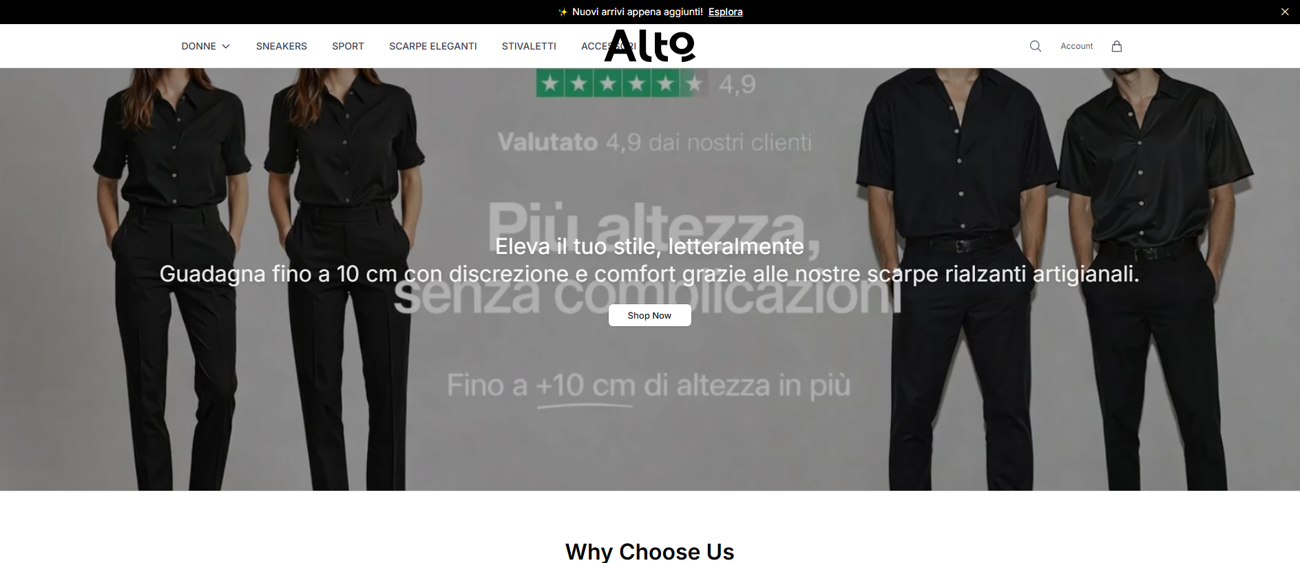 Stored capture of altofirenzehq.shop