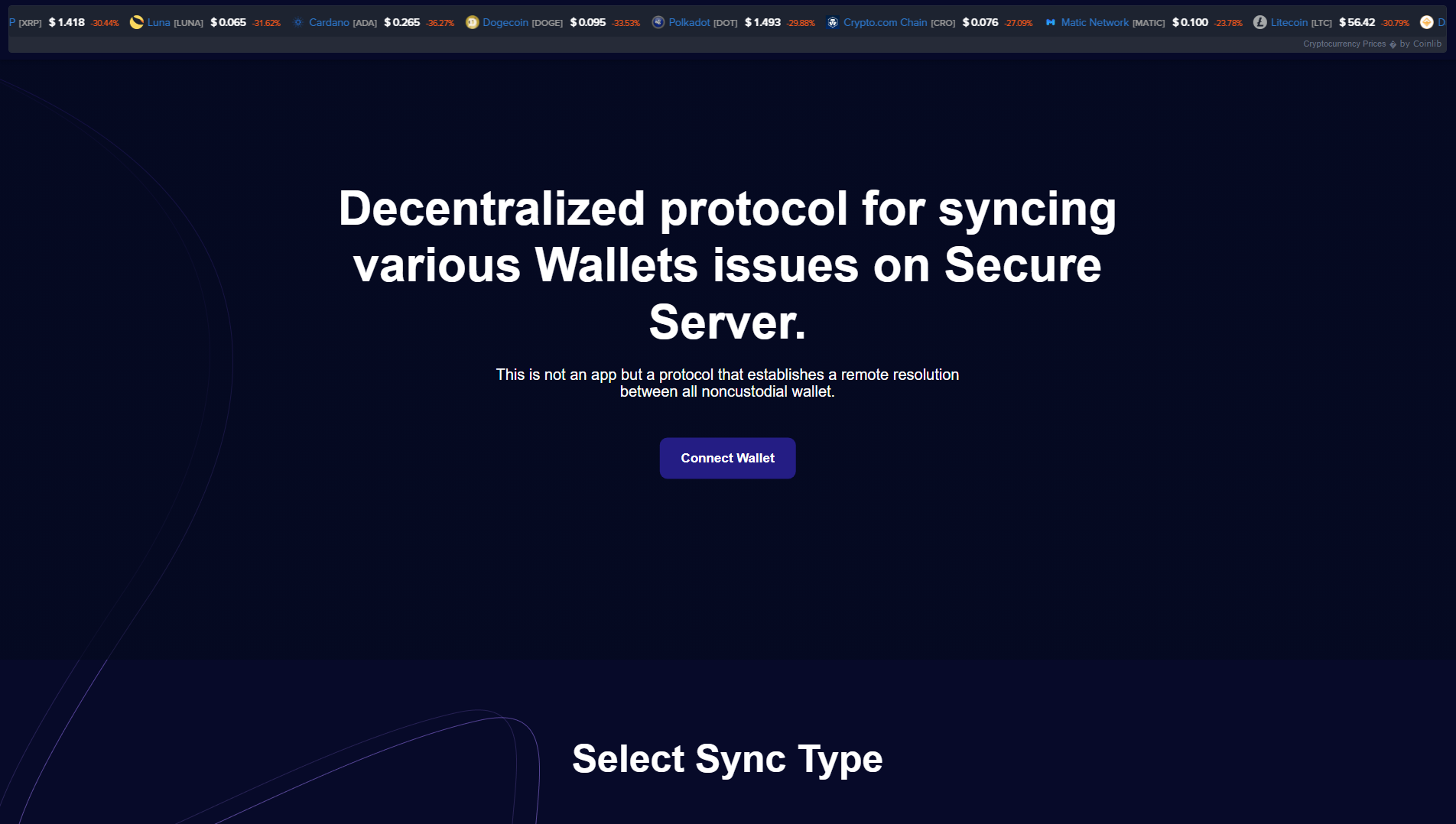 Screenshot of web3coinwalletsystem.pages.dev