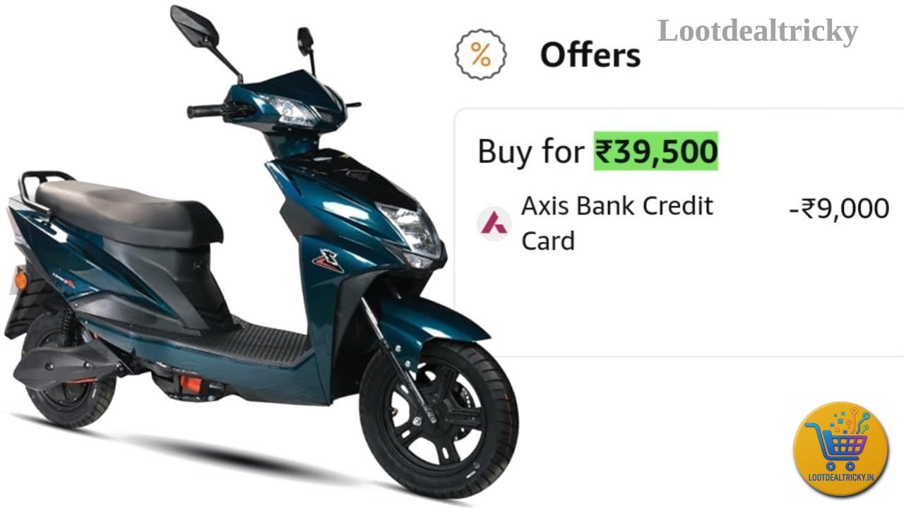Electric Scooter Loot – Just ₹40587 | Exclusive Sale Discount